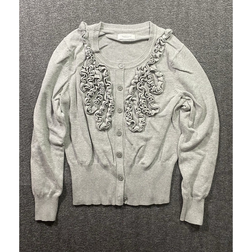 Van Heusen Women's Sweater Gray Heather Pullover Size S